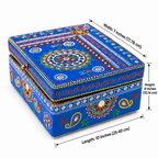 Cobalt Bloom larger box dimensions: length 10 inches, width 7 inches and height 4 inches