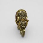 Regal Heritage ornate elephant sculpture, top and front view